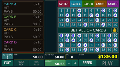 Keno 4 MultiCard - Lotto screenshot 3