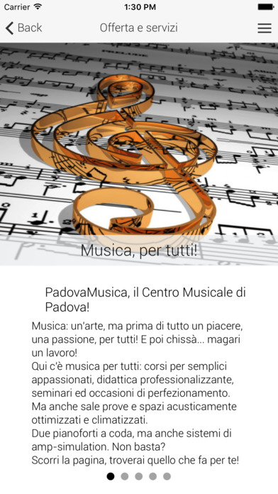 Padova Musica screenshot 2