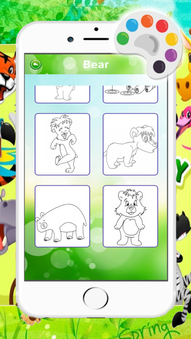 Funny Animal Coloring Paint Game For Kids screenshot 4