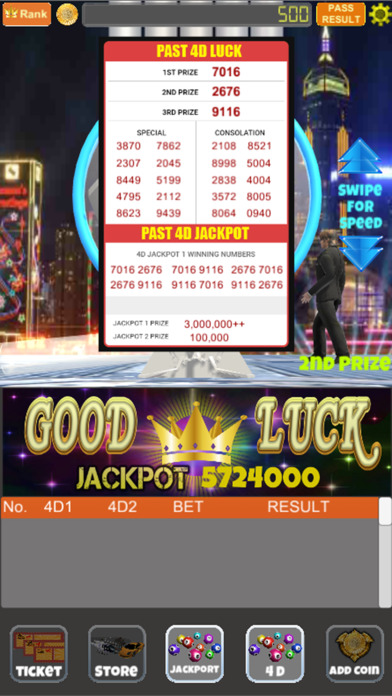 4D Live Lottery Game screenshot 3