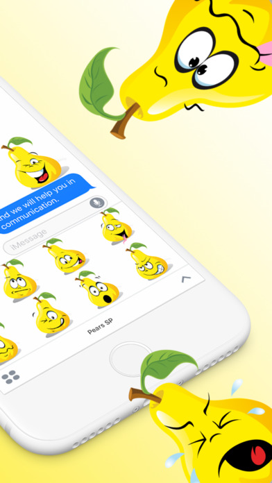 Pears SP emoji stickers screenshot 2