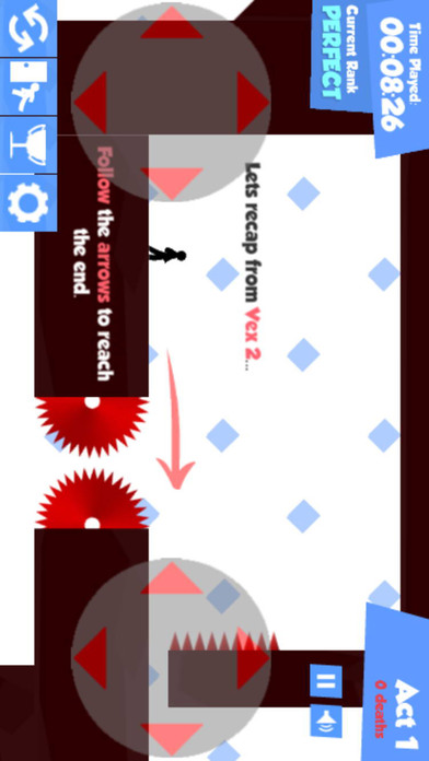StickmanParkour-Cool running hero game screenshot 2