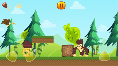 野人大冒险-疯狂原始人丛林探险游戏 screenshot 4