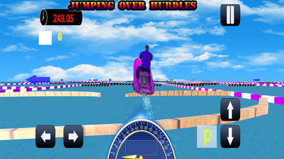 Floating Water Power Boat Racing Simulator in Sea screenshot 3