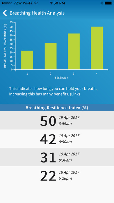 breathesimple: breath training screenshot 4