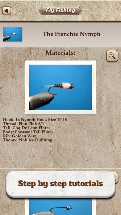 Nymphs & Wets: Fly Tying Patterns Fishing Tutorial screenshot 4