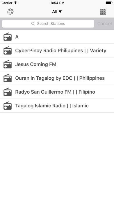 Radio FM Tagalog online Stations screenshot 2