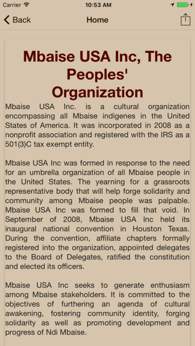 MBAISE USA INC screenshot 2