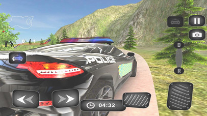 Police Car Mission Hill Road 3D screenshot 2