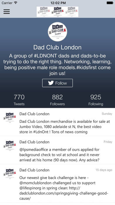 Dad Club London screenshot 4