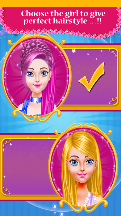 Fashion Hairstyles Salon Girls Games screenshot 4