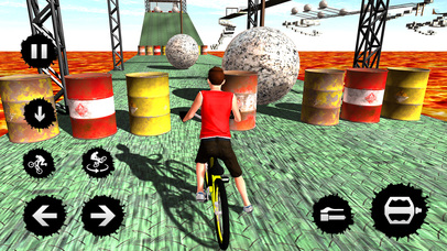 BMX Bicycle Rider Stunt Man: Floor Is Lava screenshot 2
