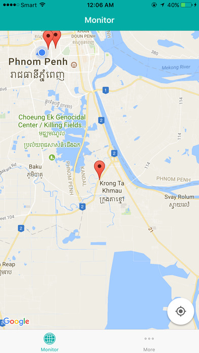 GPS Khmer screenshot 2