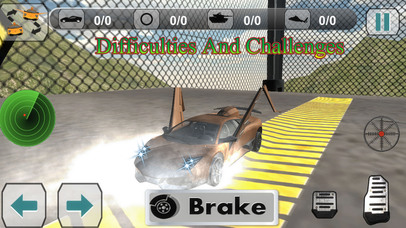 Autonomous 3D Flying Car – Driving and Parking screenshot 4