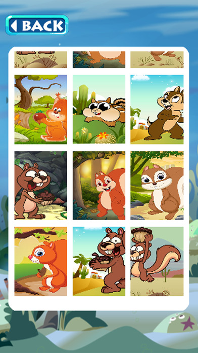Puzzles And Learn Chipmunk Squirrel Jigsaw Games screenshot 2