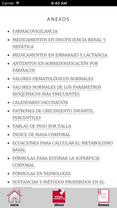 Vidal Vademecum México 2018 screenshot 4