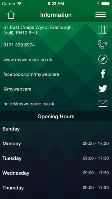 Mywebcare screenshot 3