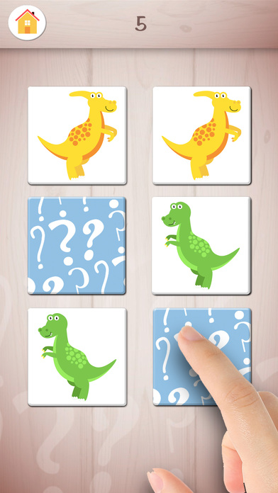 Dinosaur memory Concentration screenshot 2