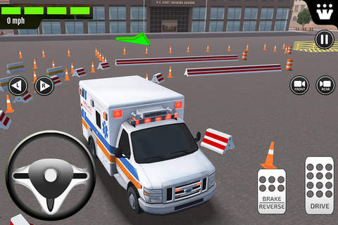 Emergency Car Driving Simulator screenshot 3