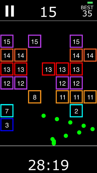 Ball Blocks - Color Balls vs Blocks Game screenshot 2