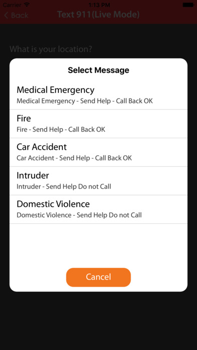 Call 911 The App screenshot 3