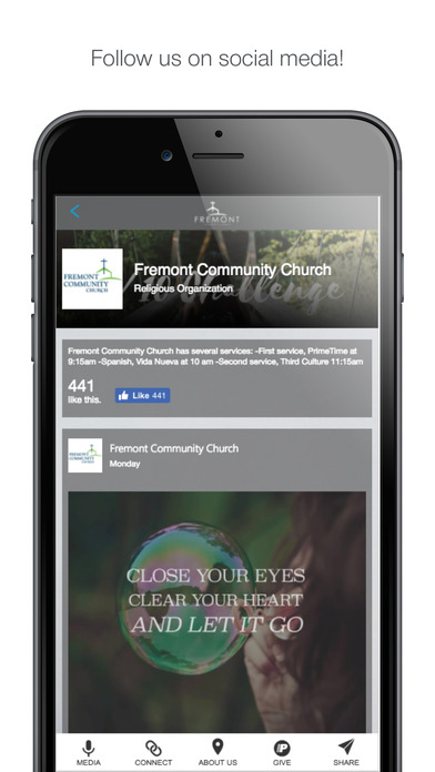 Fremont Community Church - California screenshot 2