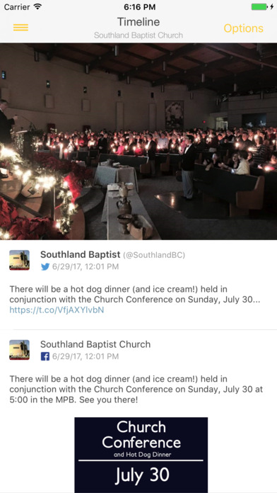 Southland Baptist Church screenshot 3