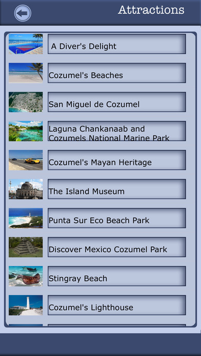 Cozumul Island Offline Map Guide screenshot 3