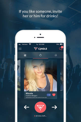 Cingle - Dating in Events screenshot 2