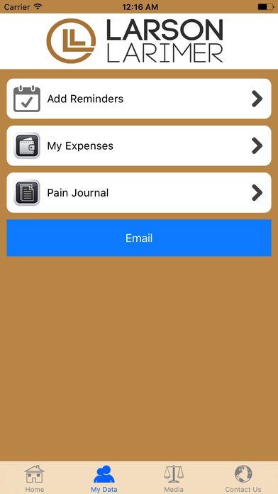 Larson & Larimer Personal Injury Help App screenshot 3