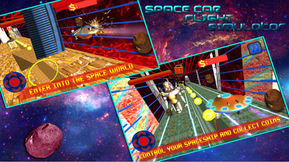 Space Car Flight Simulator screenshot 3