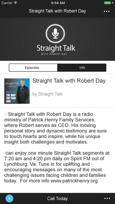 Straight Talk with Robert Day screenshot 2