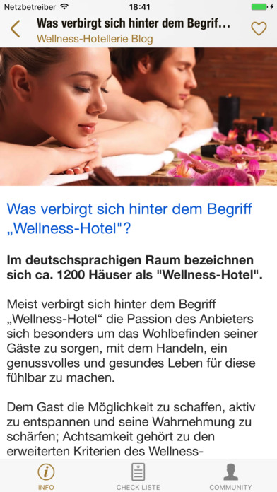 Wellness-Hotel BSC Unternehmenskultur Hotellerie screenshot 3