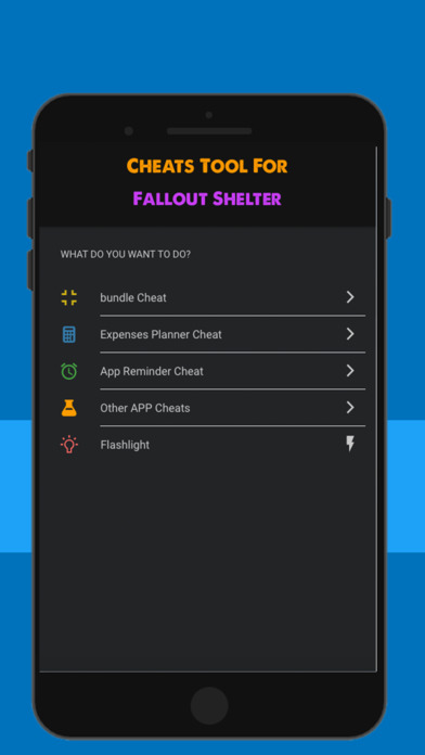 Cheats For Fallout Shelter - Tool screenshot 3