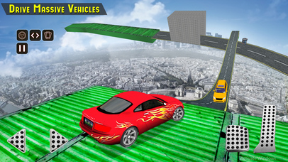 Impossible Road Stunt Car : Sky Drive Car Racing screenshot 4