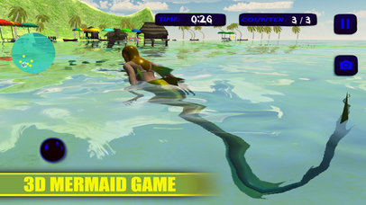 Mermaid Queen Attack Simulator 3D screenshot 4