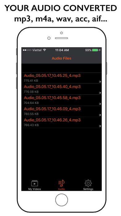 Audio Converter Pro - Video To MP3 Converter screenshot 2