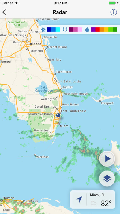 MIA wx: Miami, FL weather forecast, traffic, radar screenshot 4
