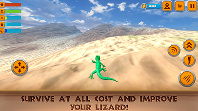 Wild Forest Lizard Simulator screenshot 4