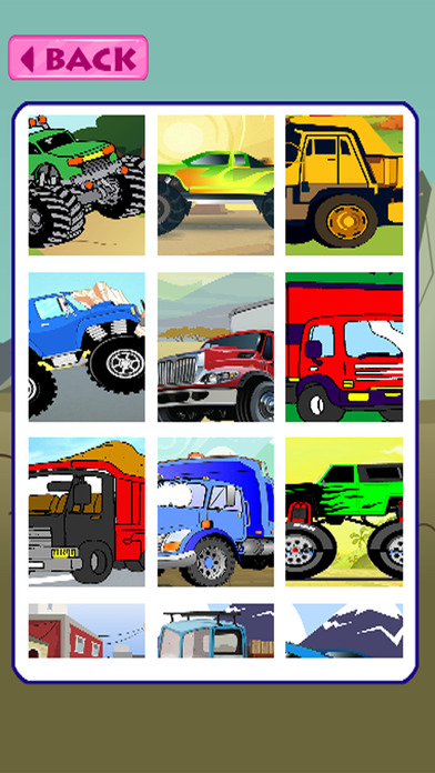 New Monster Jigsaw Puzzles Games For Car Truck screenshot 2