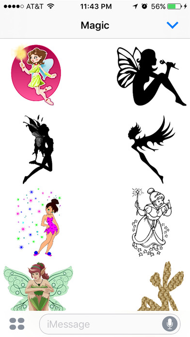 Cute Fairy Stickers : You Must Believe in Them! screenshot 2