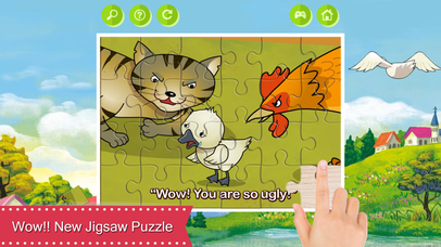 The Ugly Duckling Magic Jigsaw Puzzle Games screenshot 3
