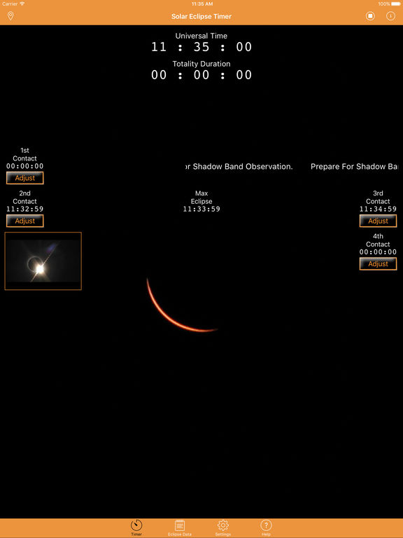 Solar Eclipse Timer screenshot 9