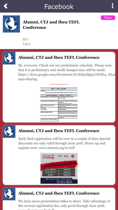 TEFL Conference screenshot 2