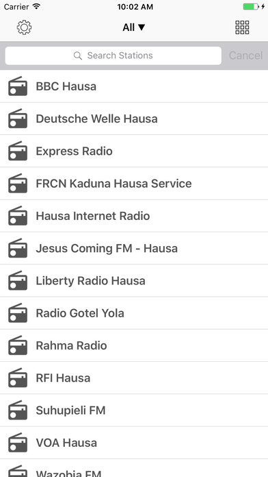 Radio FM Hausa online Stations screenshot 2