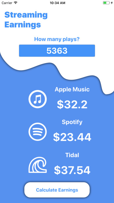 Streamify: Music Earnings Calculator screenshot 3