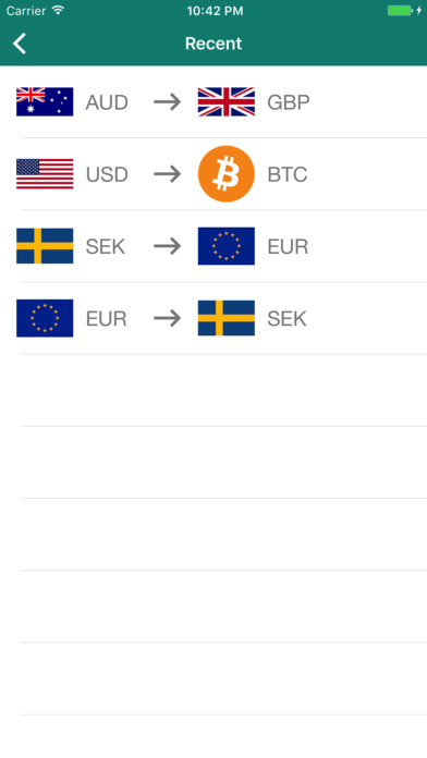 Currency Converter XR screenshot 2