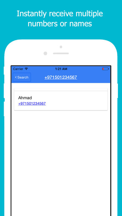 NMBRS - Reverse phone number lookup, Spam screenshot 4
