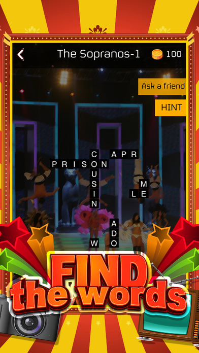 Puzzle Finder for TV Shows Word Pro screenshot 2