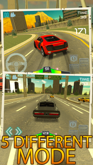 Realistic Car Simulator screenshot 2